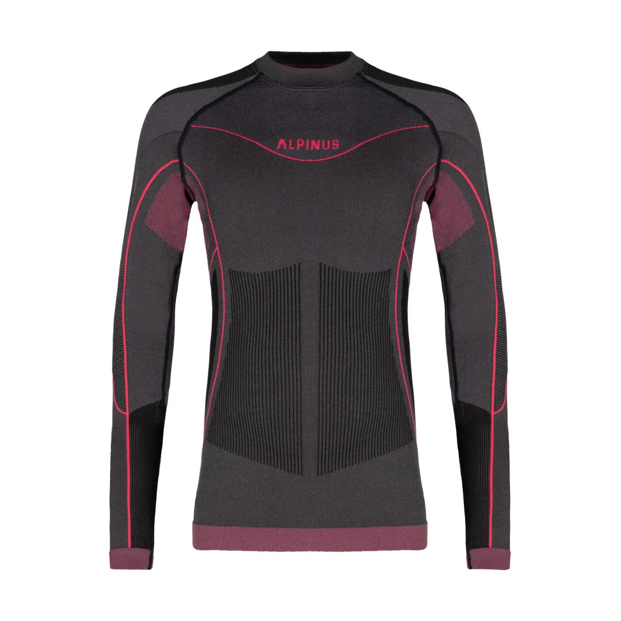 Детское термобелье для девочек Mora Alpinus, Darkgrey Rosa — фото 3