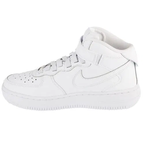 Детские кроссовки с шнуровкой Air Force 1 Mid Eayson (GS) FN1193-111 Nike, Weiß — фото 2