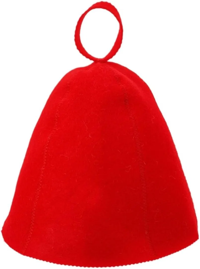 Шапка для сауны, войлочная, 2 шт., Red Zonshjdkr
