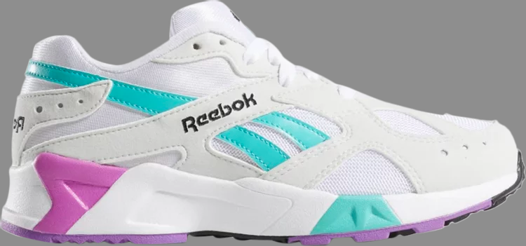 Кроссовки aztrek og 'grey teal' Reebok, белый - фото