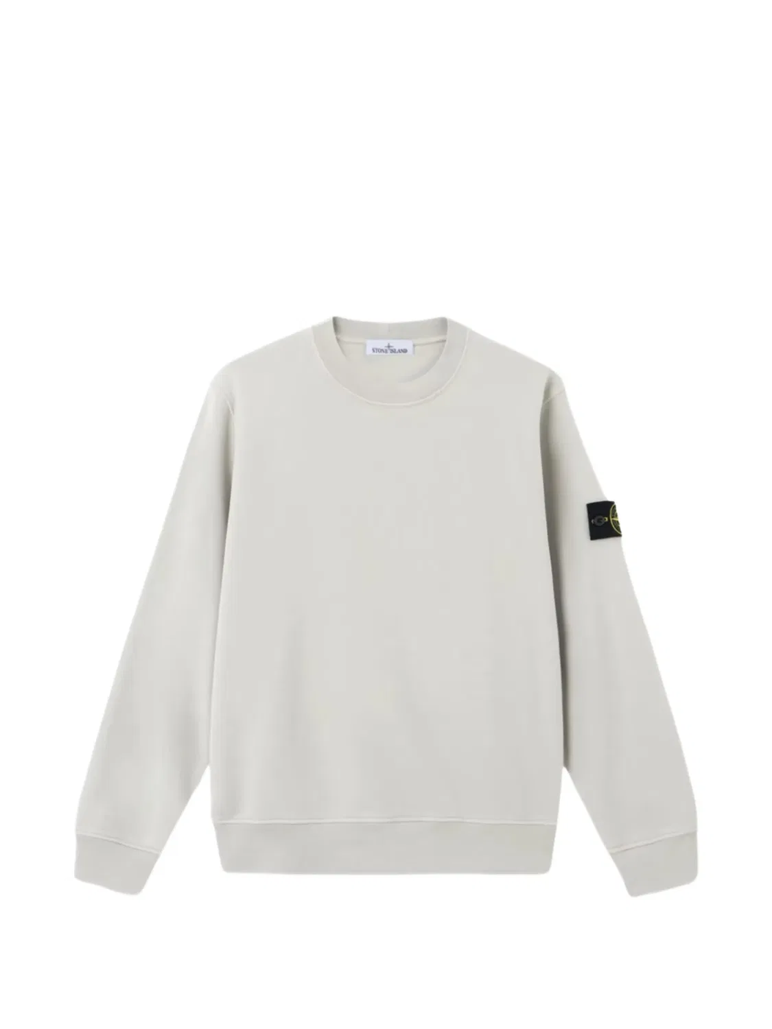 Stone Island Хлопковый свитшот с регланом, серый