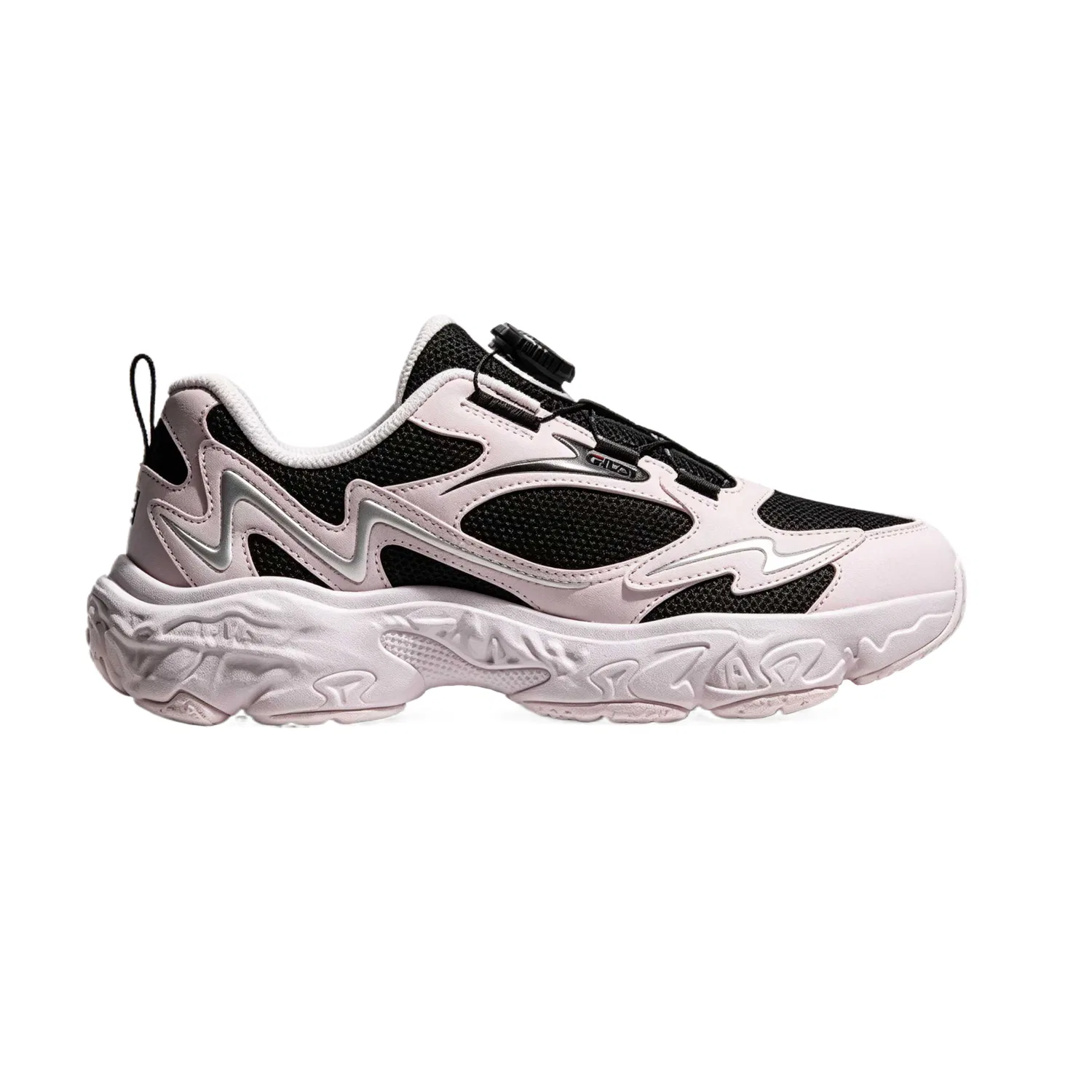 Детские кроссовки для бега с принтом Cat Claw FILA KIDS, Calcite Powder — фото 3