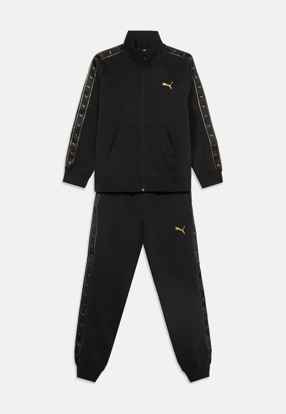 Комплект спортивного костюма унисекс из клейкой ленты Puma, Black — фото 3