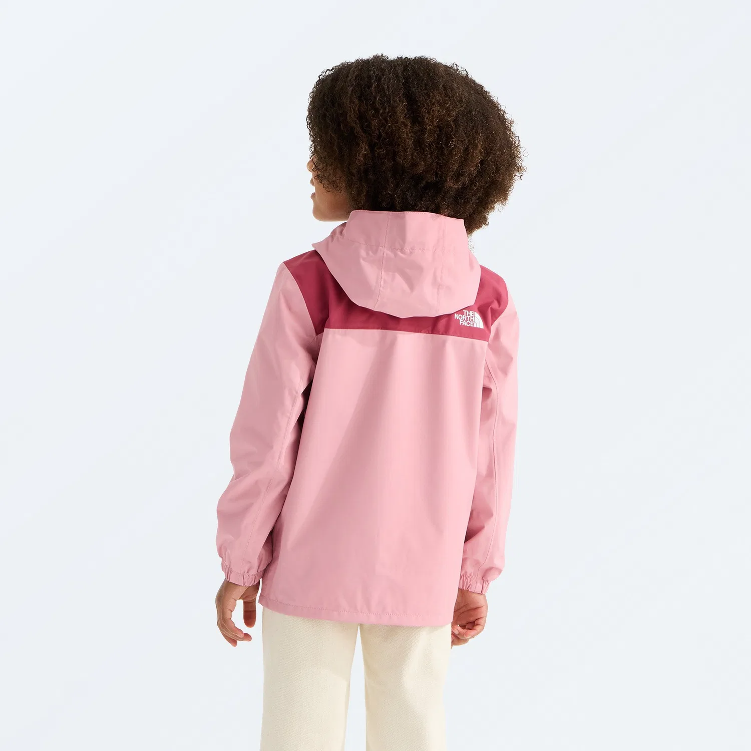 Детская дождевая куртка водонепроницаемая Antora The North Face, Primrose/Fermented Clay — фото 2