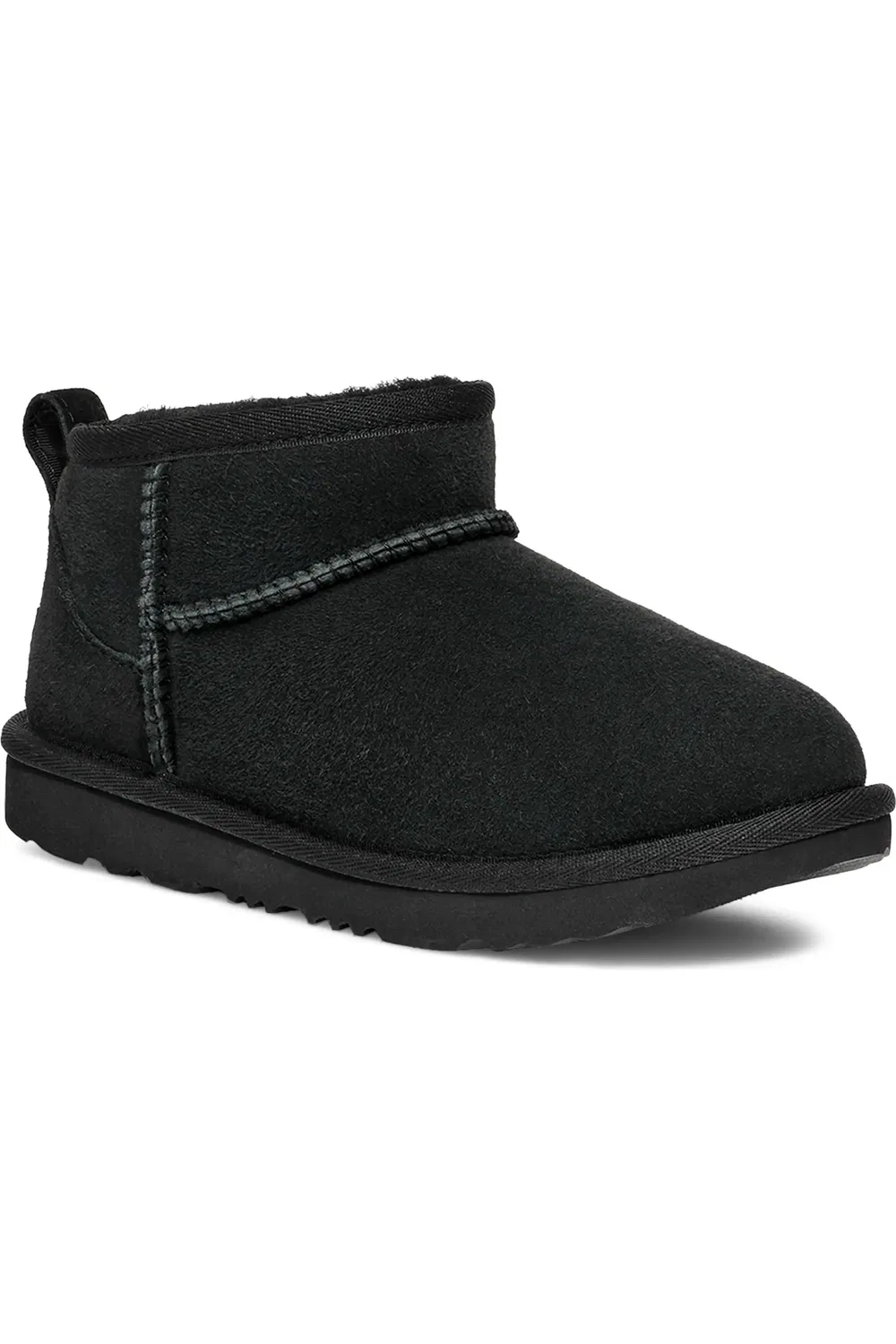 Детские ботинки водонепроницаемые Classic Ultra Mini UGG, черный