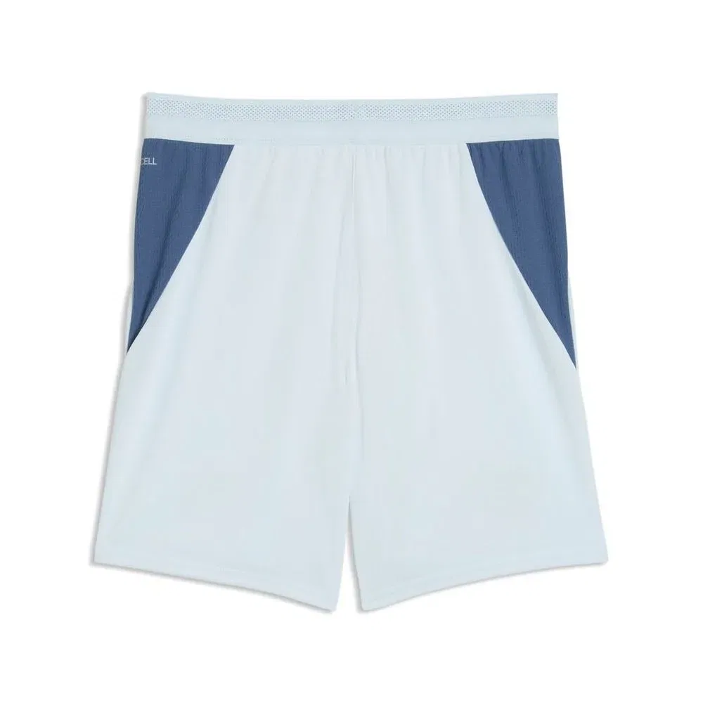 Шорты спортивные детские с логотипом Sfv Shorts Replica JR Puma, синий — фото 2