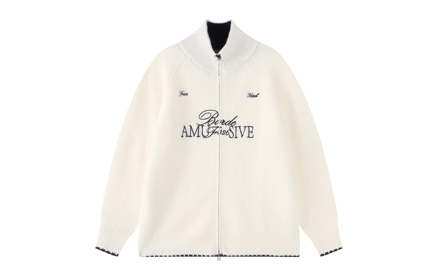 Детский кардиган со стойкой F426, White