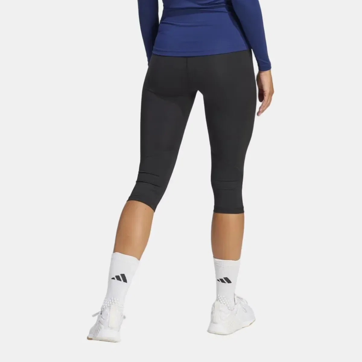 Женские компрессионные леггинсы Techfit adidas, Azul — фото 2