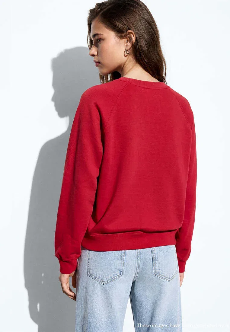 Подростковая толстовка Mango Kids, Red — фото 3