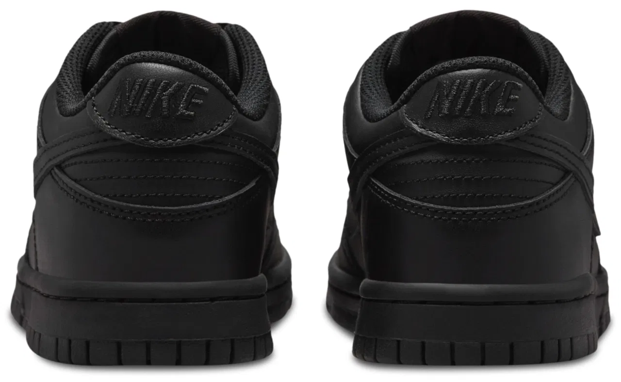 Кроссовки для мальчиков Dunk Low Nike, черный — фото 3
