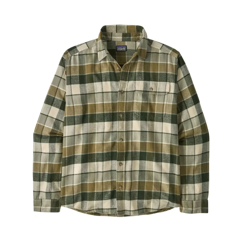 Мужская рубашка с отложным воротником Original Forest Green/ROGN Patagonia