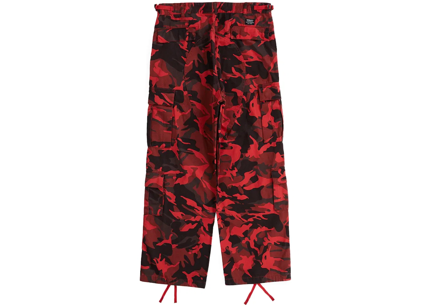 Мужские штаны карго с камуфляжным принтом Supreme Pant (SS23), Red Camo — фото 2