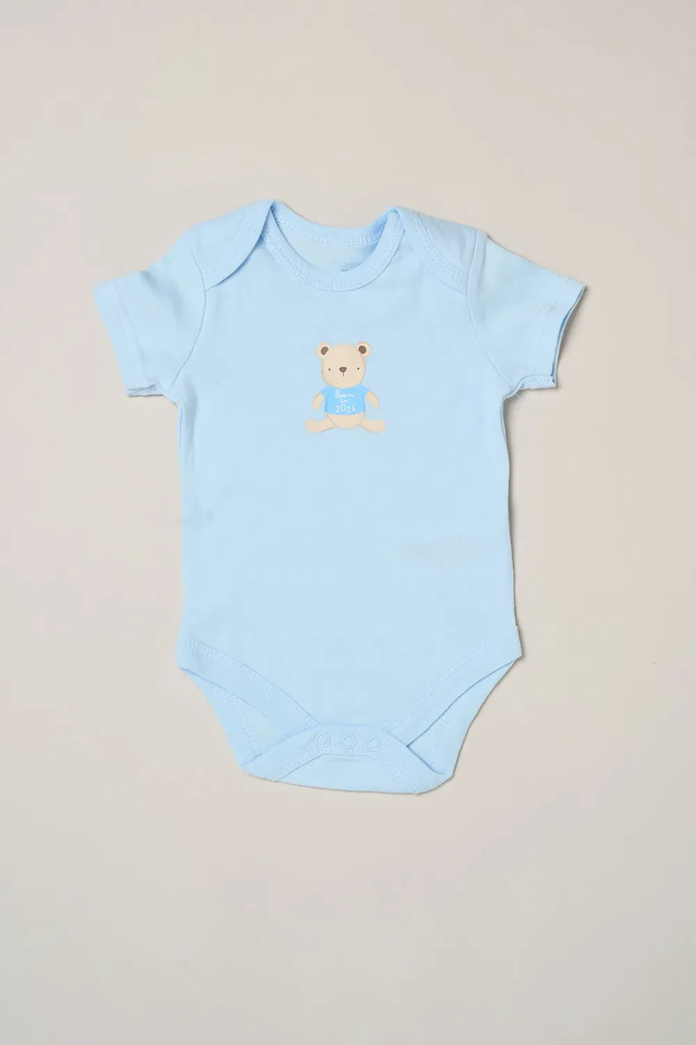 Детский комплект из 5 предметов с принтом медведя Rock A Bye Baby, Blue — фото 3