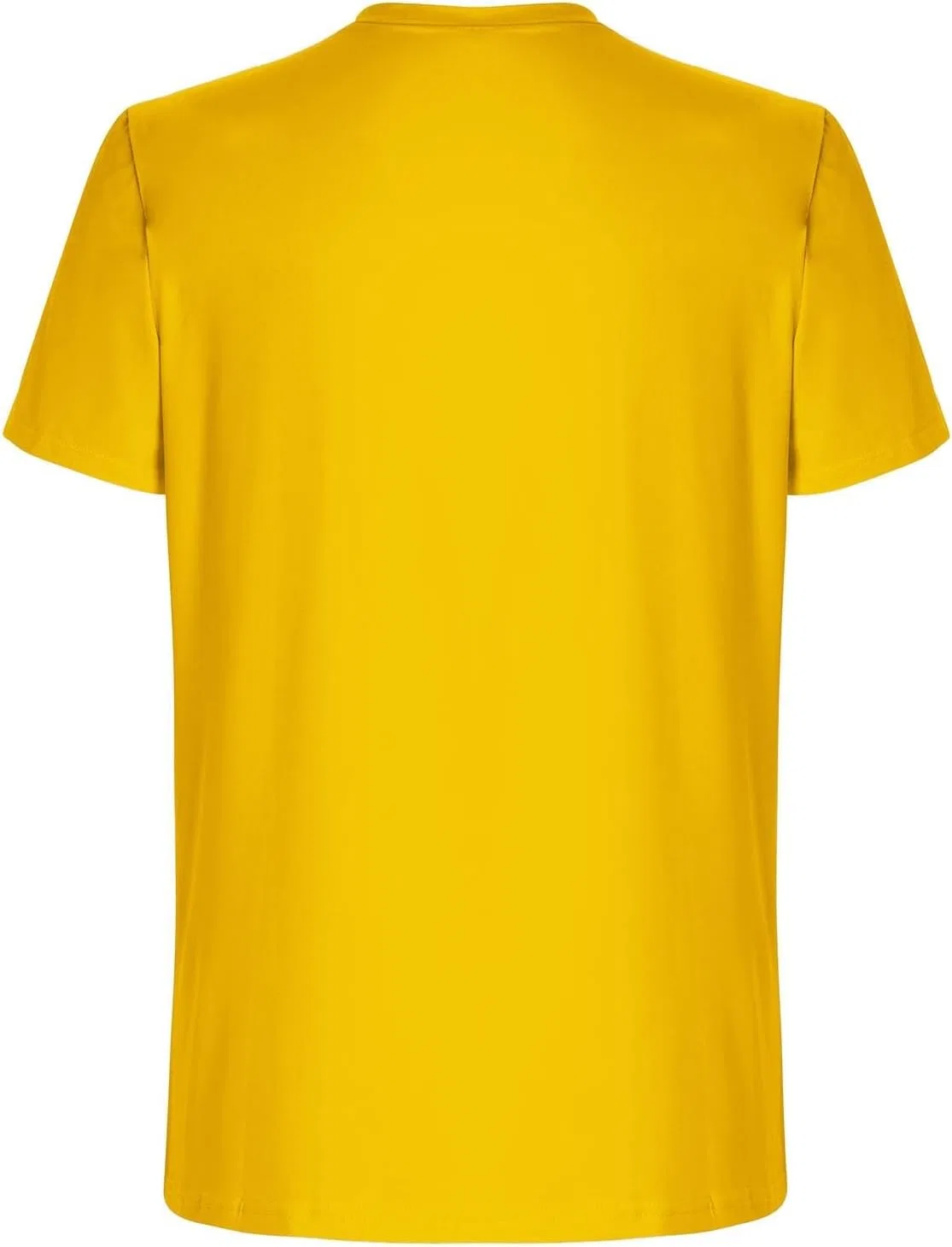 Мужская футболка с буквой Q, Summer Cotton Varsity Jersey, Yellow — фото 3