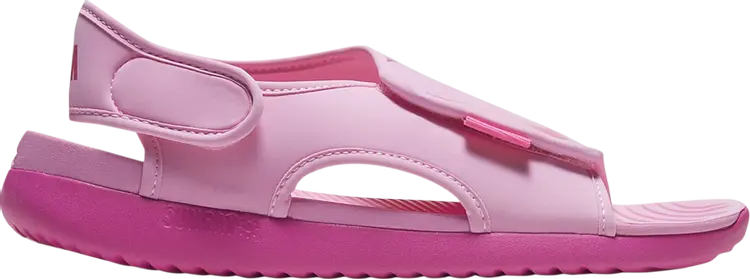 

Сандалии Nike Sunray Adjust 5 V2 GS 'Psychic Pink', розовый