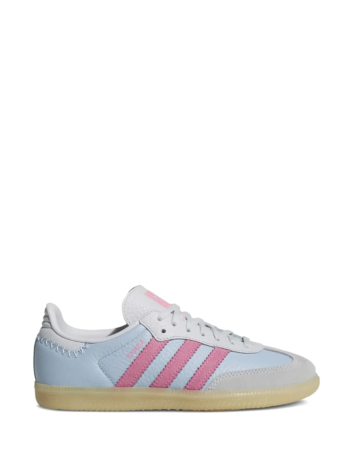 Кроссовки Samba OG Blue/Pink Adidas, синий — фото 2