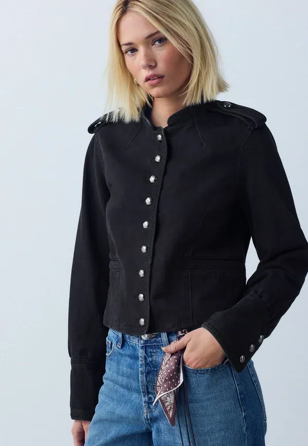 Джинсовая куртка Military Jacket Next, черный