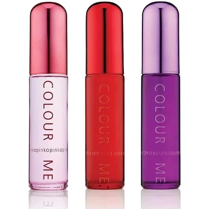 Парфюмерная вода Colour Me Pink Purple Red Triple Pack Fragrance for Women, 3 x 50 мл