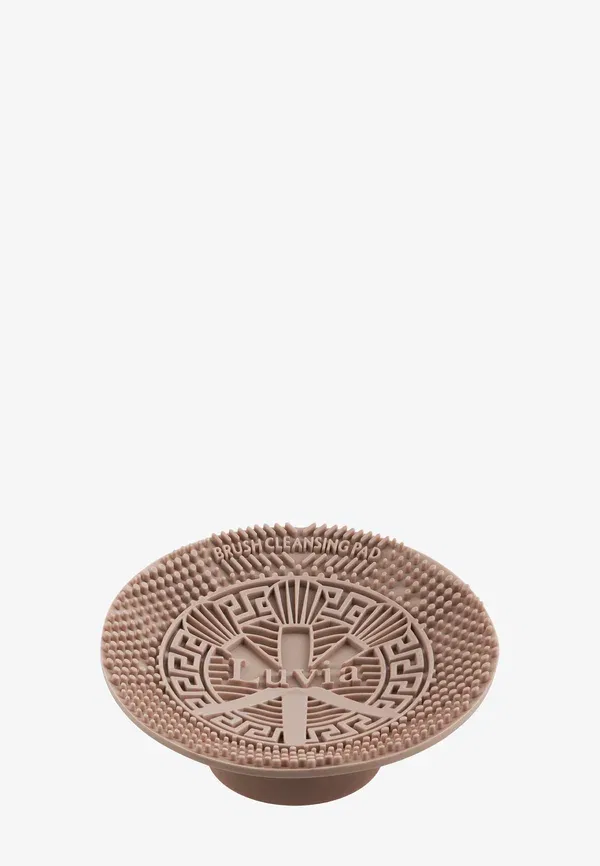 Косметический аксессуар для чистки кистей Brush cleansing pad Luvia Cosmetics, Coffee 40 г, кофейный