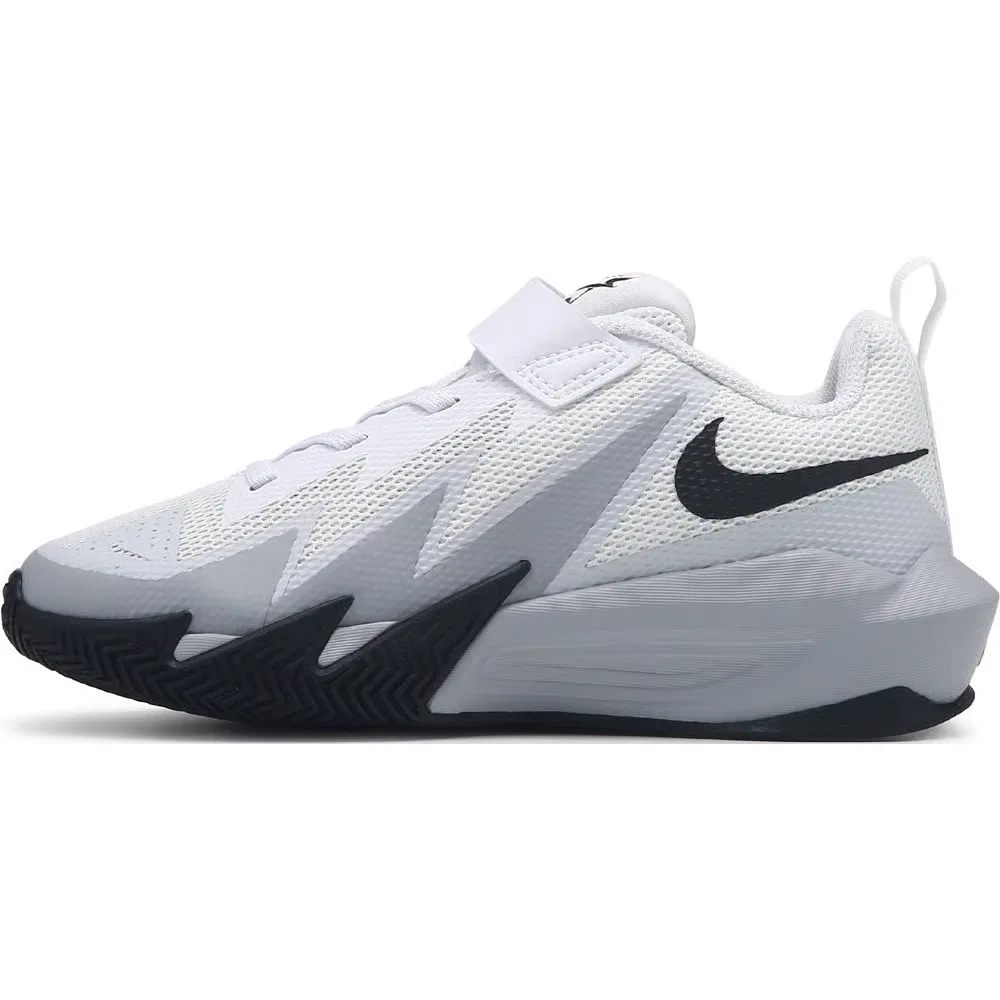 Детские баскетбольные кроссовки Dynamite Nike, White/Black — фото 3