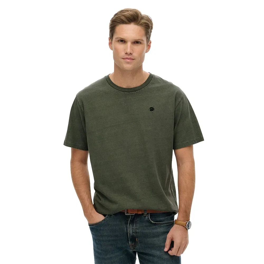 Футболка свободного кроя Superdry Essentials Relaxed Fit, зеленый