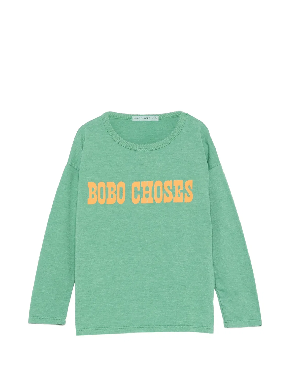 Лонгслив с логотипом Bobo Choses, зеленый