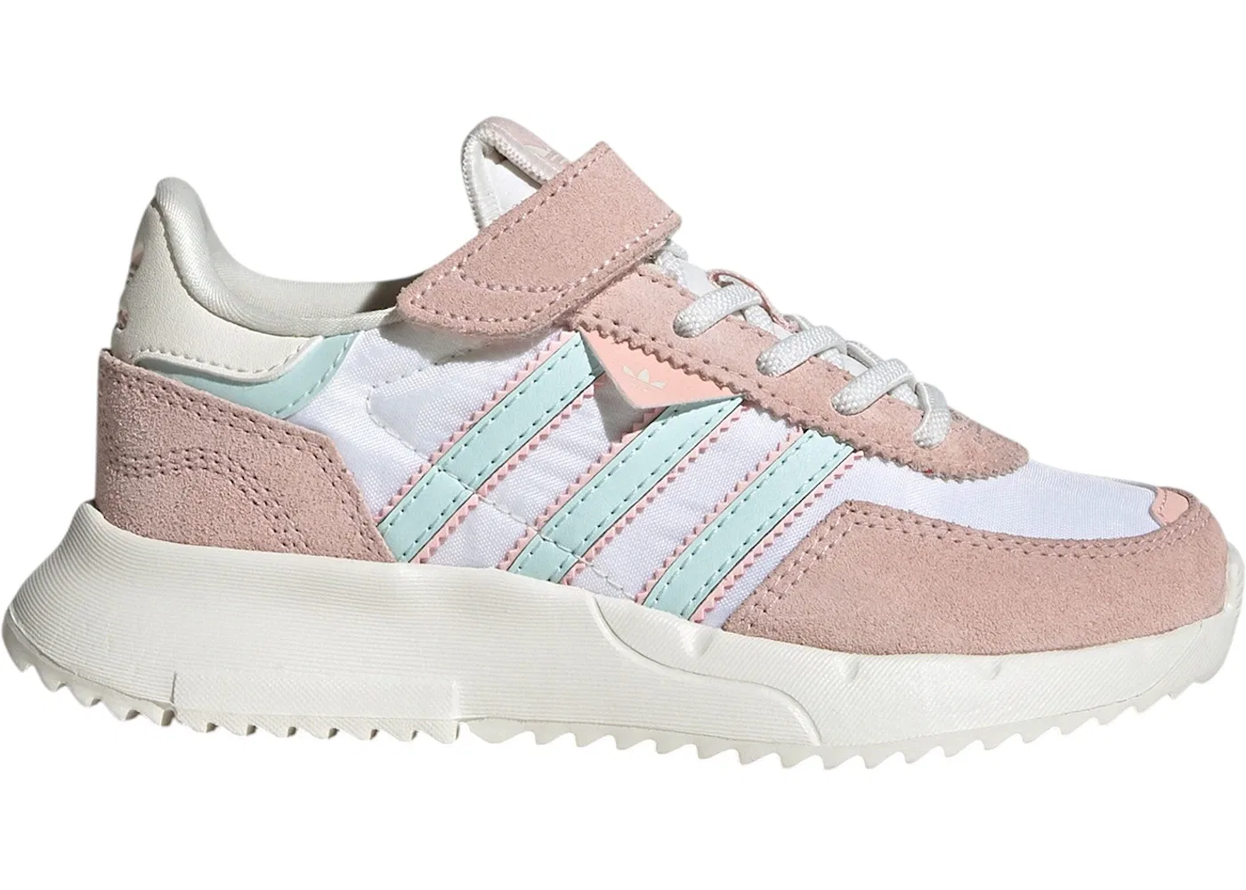 Детские кроссовки Lifestyle Adidas Retropy F2, Core White Halo Mint Sandy Pink