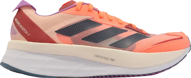 Кроссовки Adidas Wmns Adizero Boston 11, оранжевый