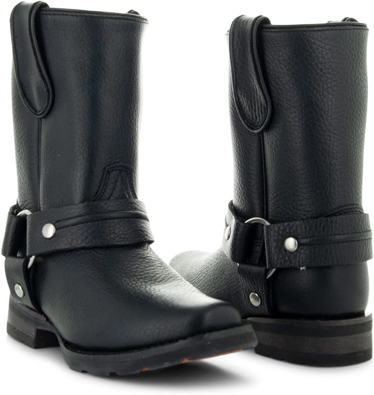 Детские сапоги для девочек с квадратным носком Soto Boots, Black