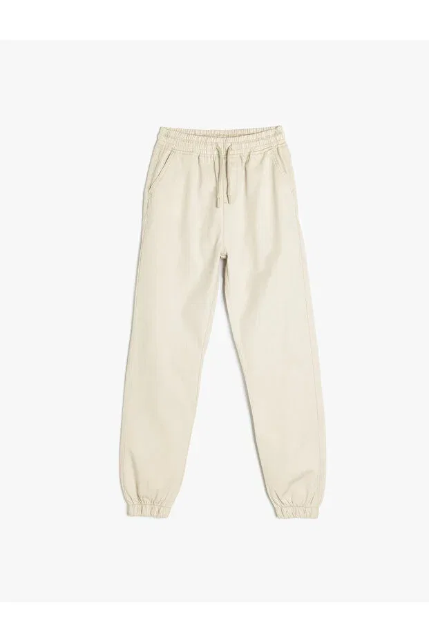 Детские брюки для девочек хлопковые Regular Fit Koton, Gray