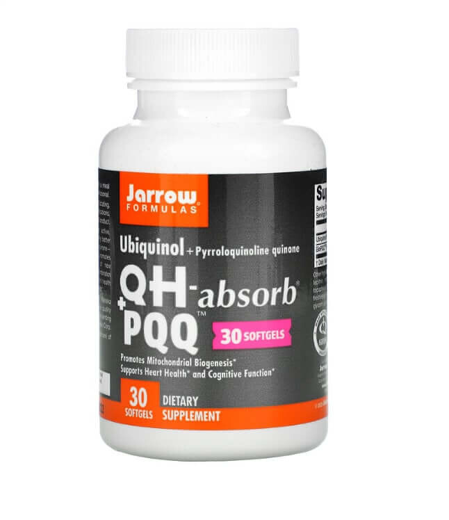 

Убихинол, QH-Absorb и пирролохинолинхинон, Jarrow Formulas
