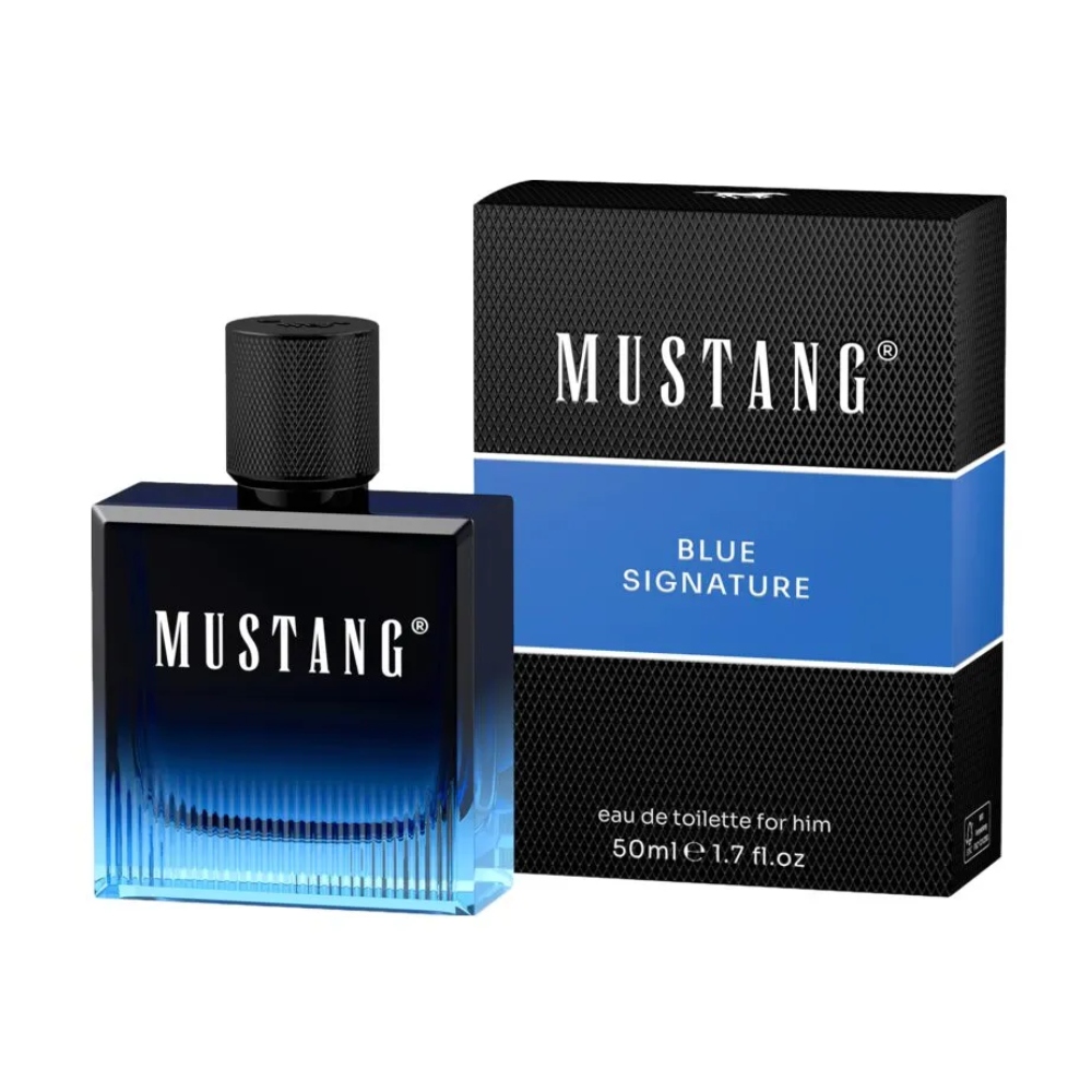 Туалетная вода Mustang Blue Signature — фото 2