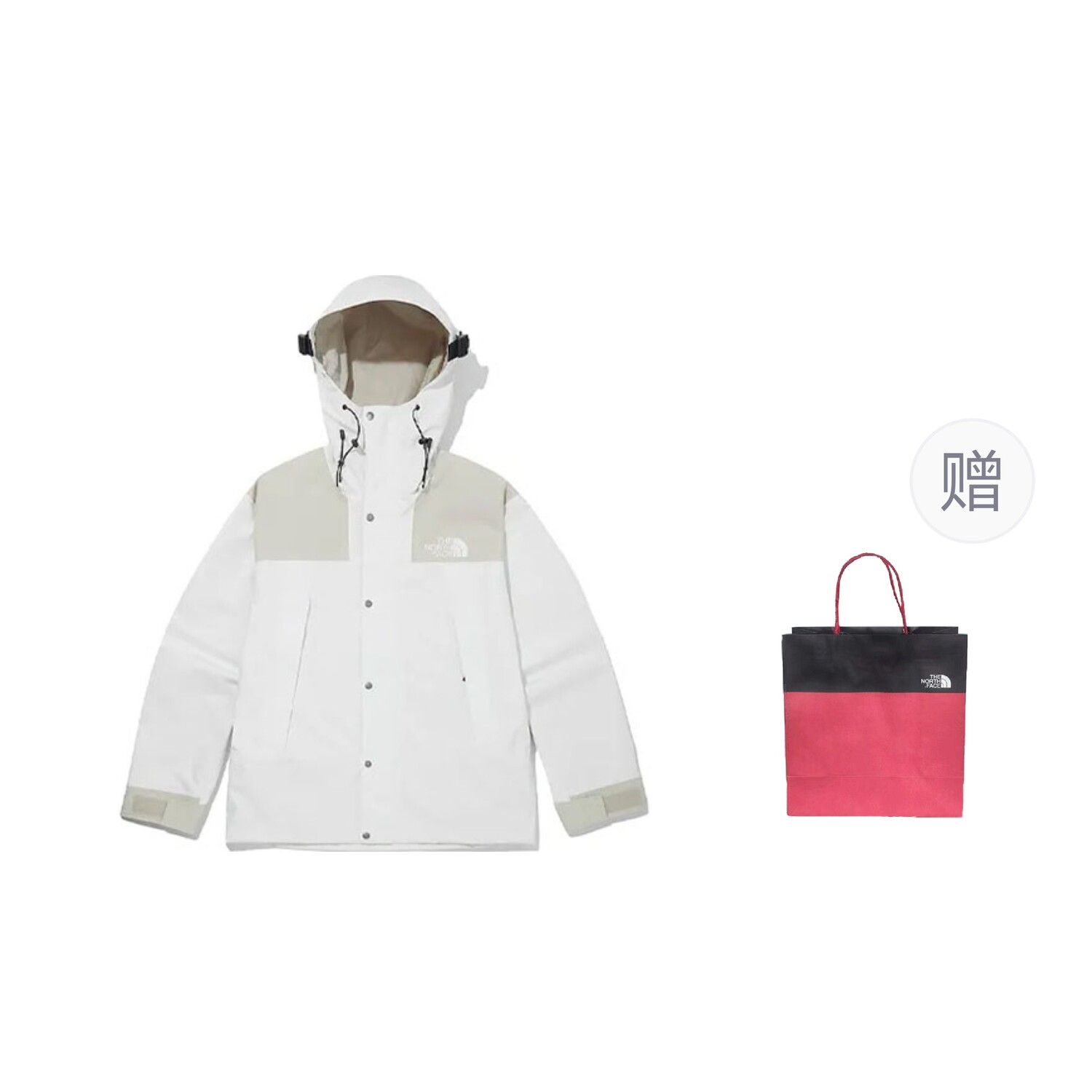 

Куртка унисекс Off-white + подарочный пакет The North Face