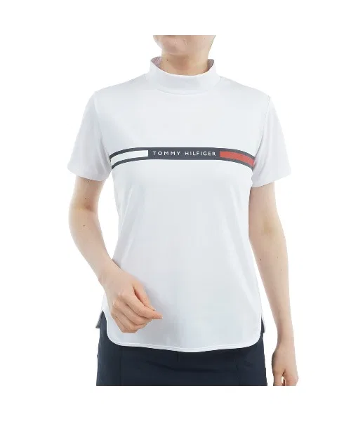 Футболка с полоской Tommy Hilfiger белая