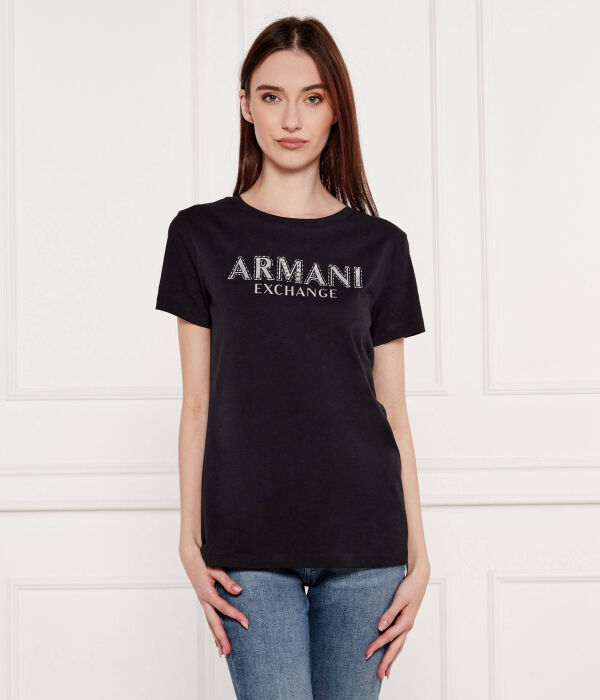 

Футболки Regular fit Armani Exchange, черный