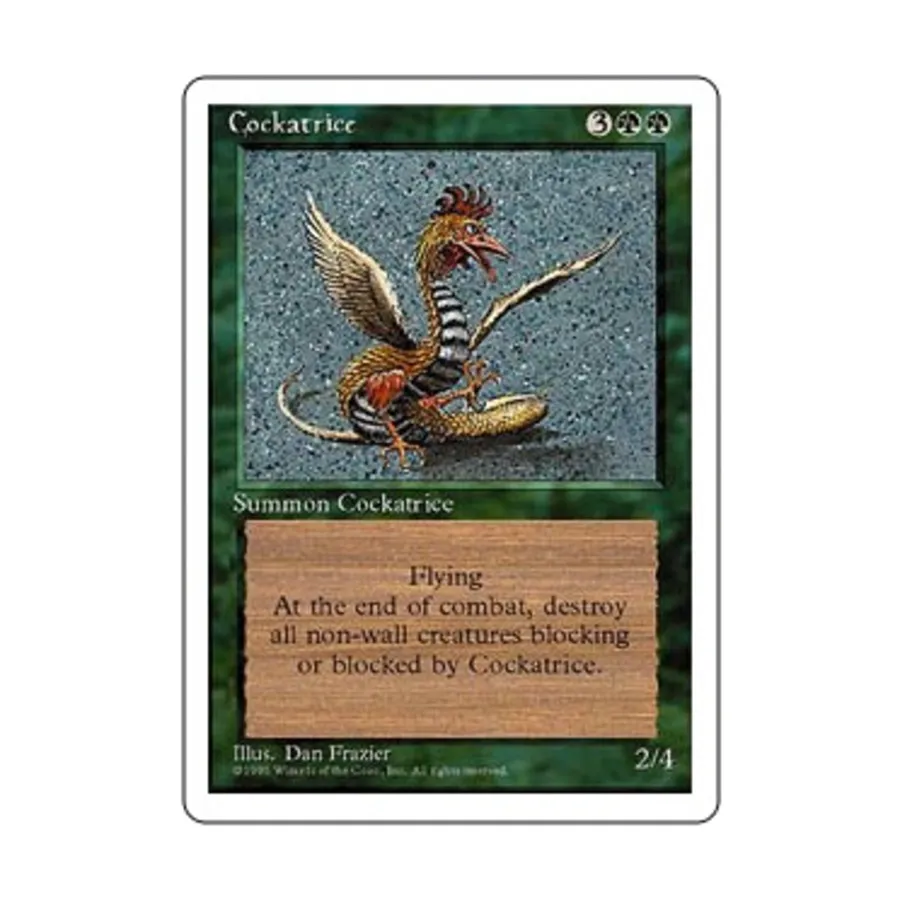 

CCG Кокатрис (клавиша R), MTG - 4th Edition