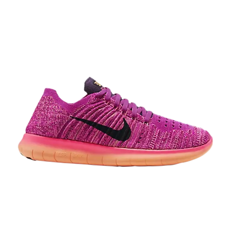 

Кроссовки Nike Free RN Flyknit GS, розовый