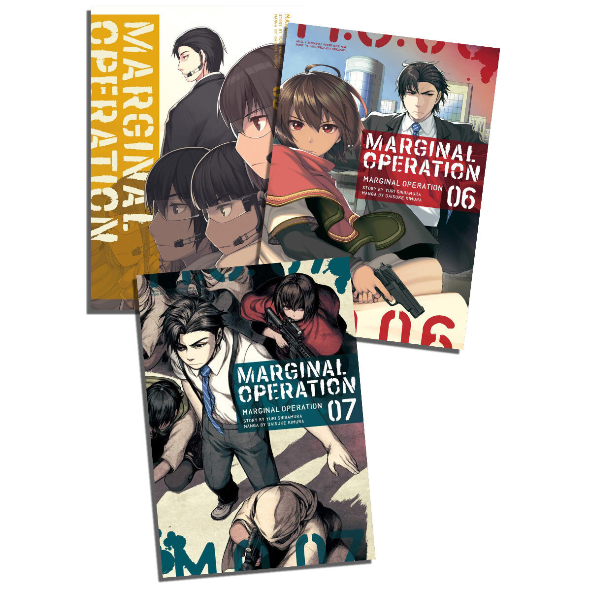 

Манга Marginal Operation Manga (5-7) Bundle