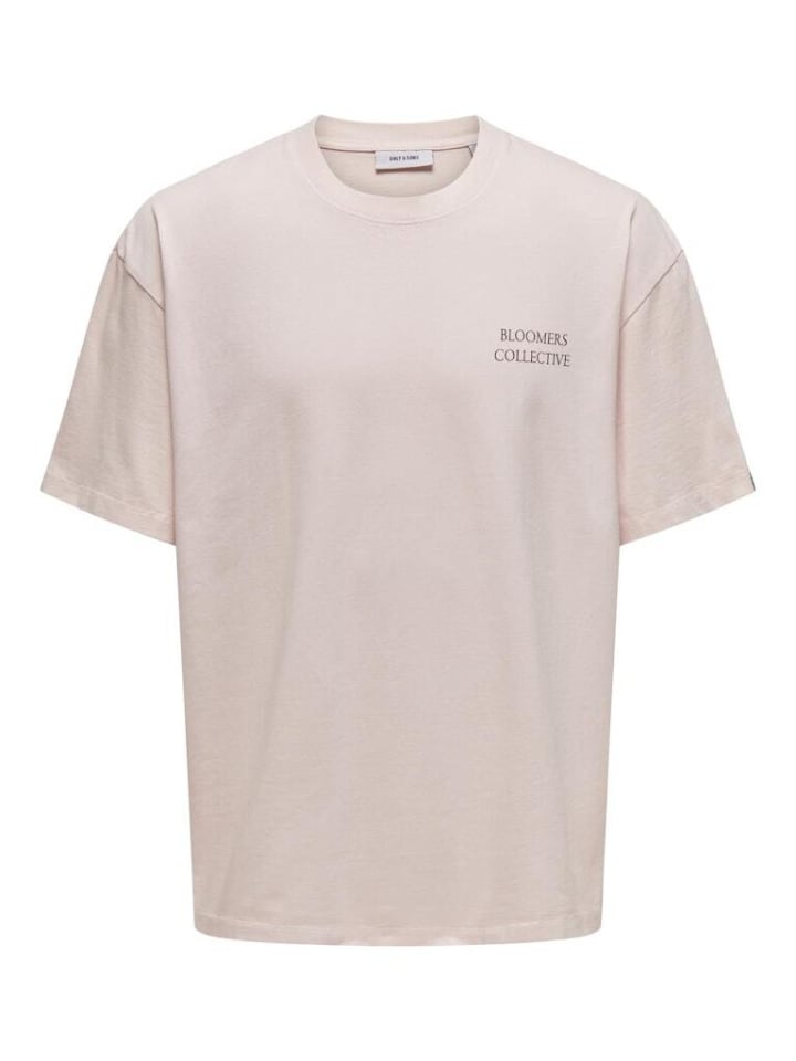 

Футболка Only&Sons T-Shirt, цвет barely pink