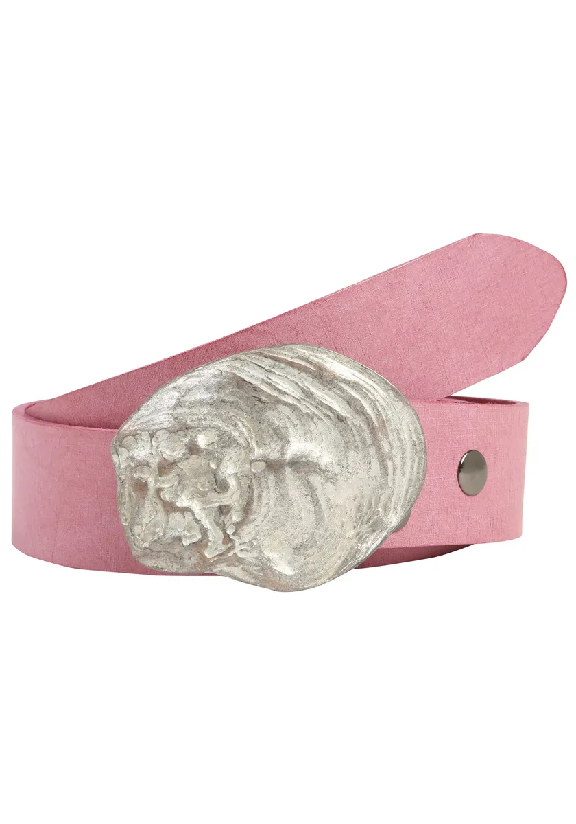 

Кожаный ремень LIFEBURG by showroom 019° со сменной застежкой "Oyster Shell Rosé" Rettungsring By Showroom 019°, розовый