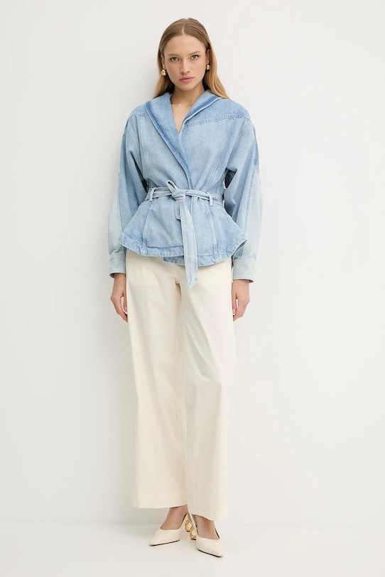 

Хлопковый кардиган Morgan, бежевый