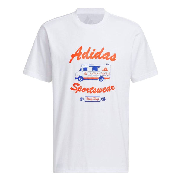 

Футболка spw hk t-shirt asia sizing Adidas, белый