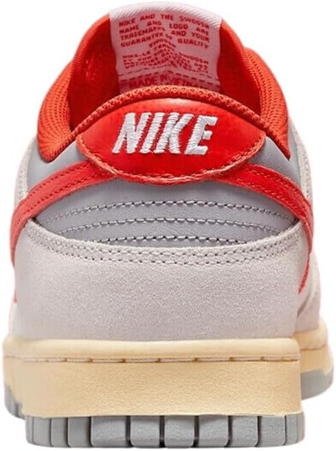Мужские кроссовки Nike Dunk Low Mystic Red, красный/серый — фото 2