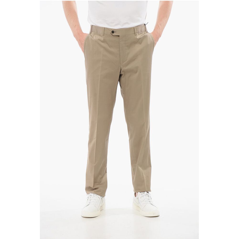 

Брюки BI ELASTIC из хлопковой смеси с 4 карманами Corneliani, бежевый
