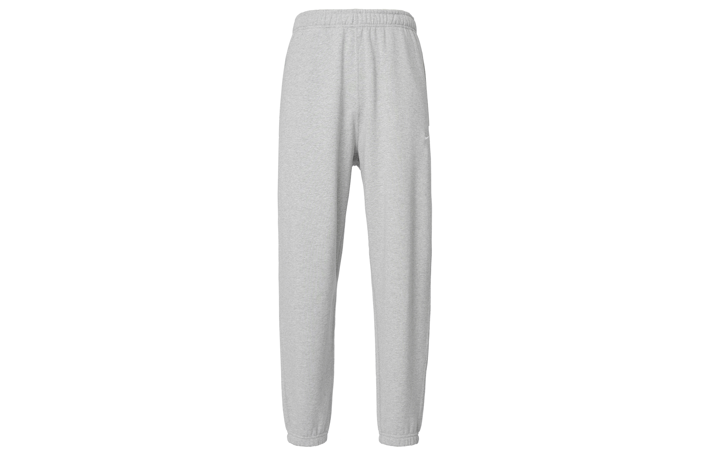 Брюки casual Solo Swoosh мужские тонированные/белый Nike, темно-серый — фото 3