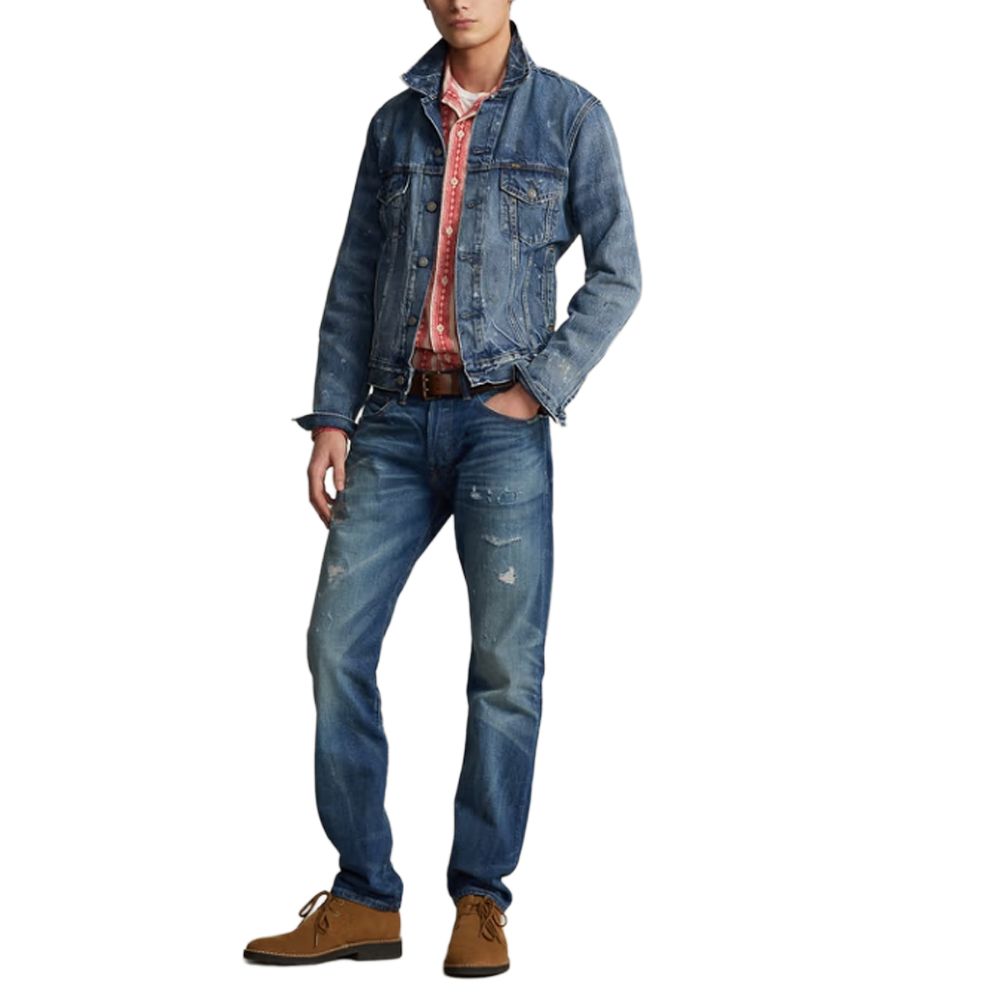 

Polo Ralph Lauren Джинсовая куртка мужская Blue