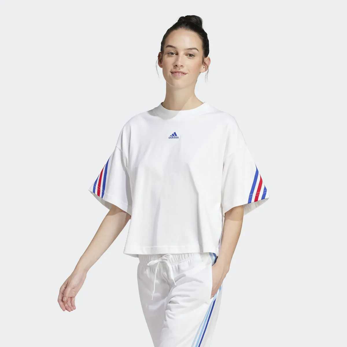 

Футболка Adidas Sportswear "W FI 3S TEE", белый