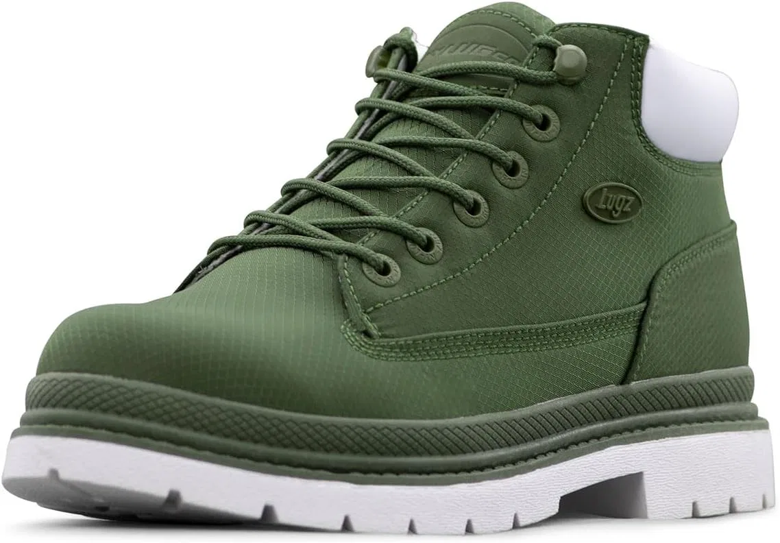 Мужские модные ботинки Lugz Drifter Ripstop, Olive White