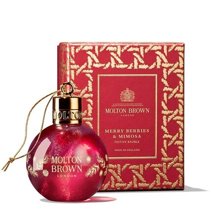 

Molton Brown Merry Berries & Mimosa Festive Гель для ванны и душа в шариках, 75 мл