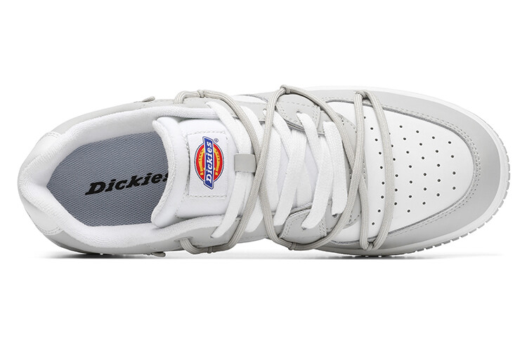 Обувь для скейтбординга Мужская низкая белая/серая Dickies — фото 2